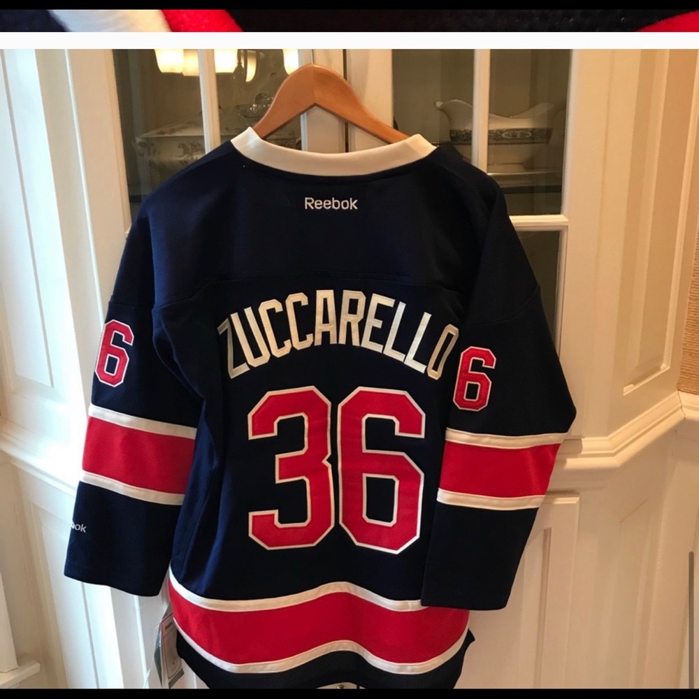 Zuccarello New York Rangers authentic jersey